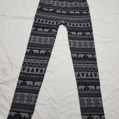 Wallflower Leggings M/L Winter black/gray no tags