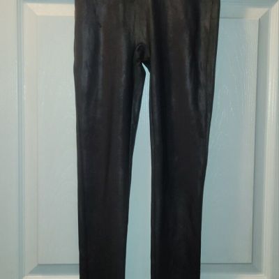 Spanx Size S Faux Leather Leggings for Women - Black