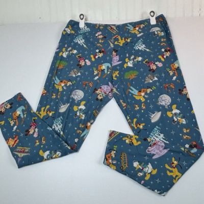 Disney Parks Mickey Mouse and Friends Womens Plus Size Leggings Size 1X