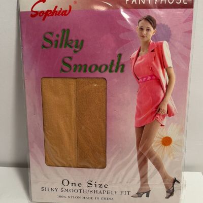 Sophia Silky Smooth Pantyhose - 100perc Nylon - Beige (P1)