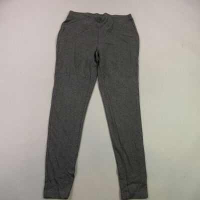 J Jill Leggings Womens Medium Tall Workout Gym Stretch Lightweight Gray