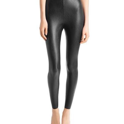 NEW Commando Perfect Control Faux Leather Leggings - SLG06 - Black - Small