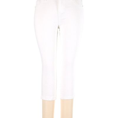 Soho JEANS NEW YORK & COMPANY Women Ivory Jeggings 12