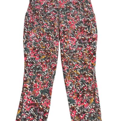 Lululemon floral electric 8 cropped workout leggings swift speed