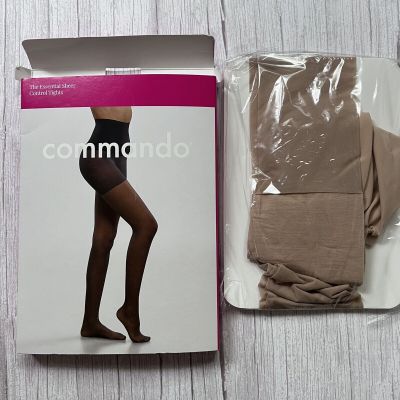 The Essential Control Sheer Pantyhose Commando Size M