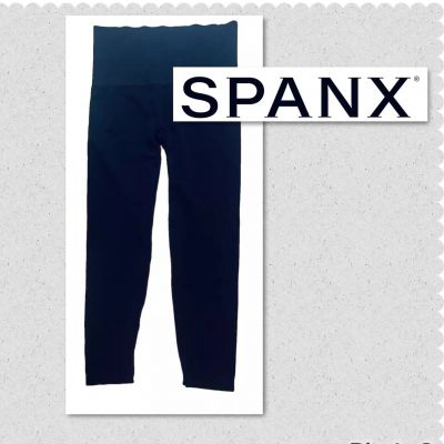 Spanx - Look At Me Now Leggings Women’s Size 3X Black Seamless Shaping Stretch