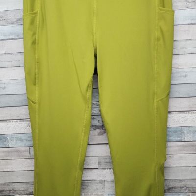 Baleaf Leggings Size Large Sweatleaf 7/8 Yoga Workout Tummy Control High Waisted