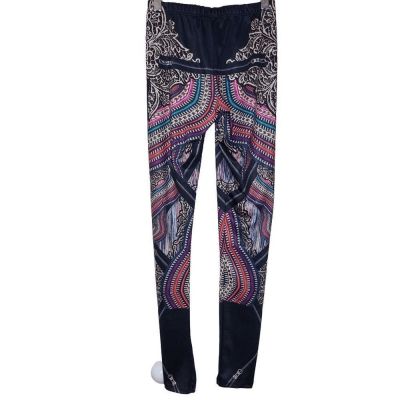 Liv By Phat Buddha Women Pants, Theatre Print Workout Athletic Yoga Leggings, S