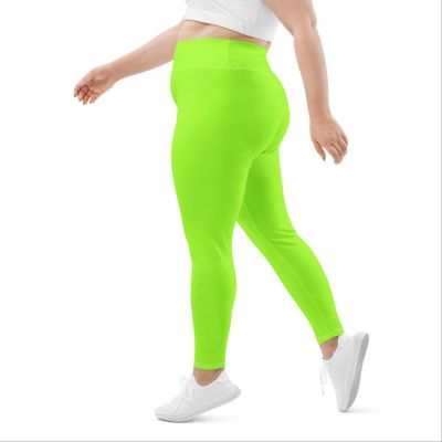 Neon Green Plus Size Leggings