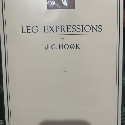 J.G Hook Pantyhose Leg Expressions Queen Tall Skin Tone NIP