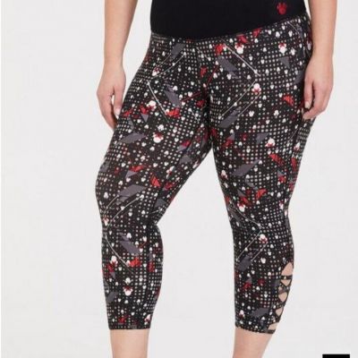 TORRID DISNEY Plus Size Yoga Pant Leggings Size 3 (22-24) NEW