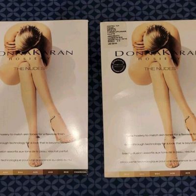 Donna Karan Dkny Control Top Charcoal Woman Plus Petite A19 Lot Of 2