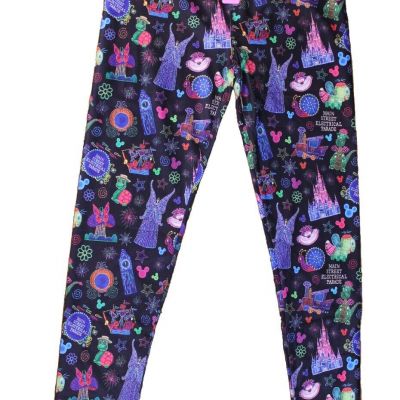 Charlies Project Size TC2 Tall&Curvy 22-26 NEW NWT Disney Magic Kingdom Leggings