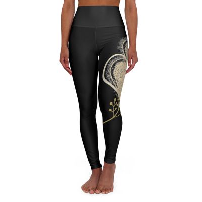 High Waisted Yoga Leggings - Fashionable and Functional Gym Pants