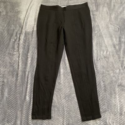 Chico’s Pants 0 (Small) So Slimming Legging Front Seam Ponte Knit Black