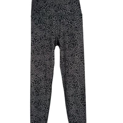 Beyond Yoga Women's Gray Animal Print High Waisted Midi Legging Size Small NWT