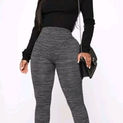 Fashion Nova Curves Ahead High Rise Leggings Size L/XL