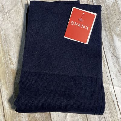 Spanx Leggings Women's Medium Navy Blue Shapewear Ankle New