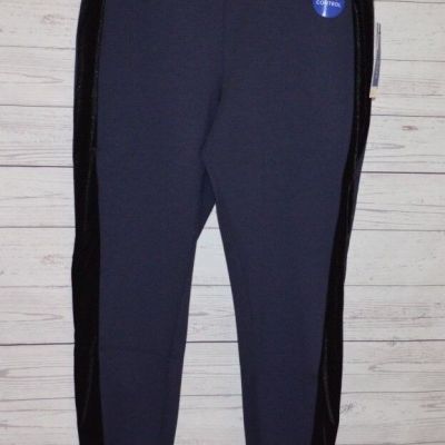 Apt.9 Women's Tuxedo Stripe Ponte  Leggings Size OX