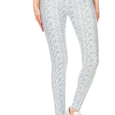 FASHNZFAB Women's 5-inch Long Yoga Style Banded Lined Multi Printed Knit