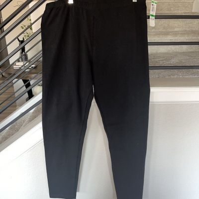 Style & Co Women Black Leggings Size L