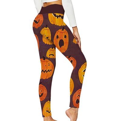 Ladies Yoga Pants Halloween Leggings Women Casual Workout High Waist Jeggings