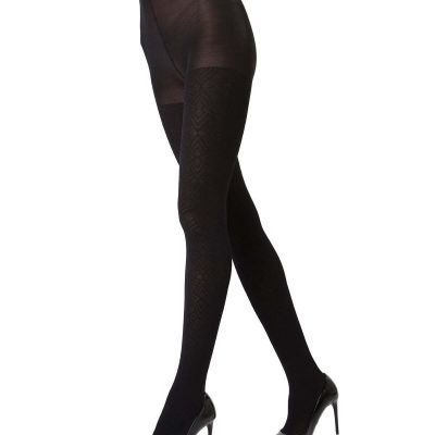 Women's Graphection Opaque Nylon Tights