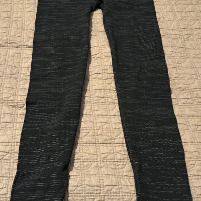 Nautica Womens Black Stretch Leggings Size S/M