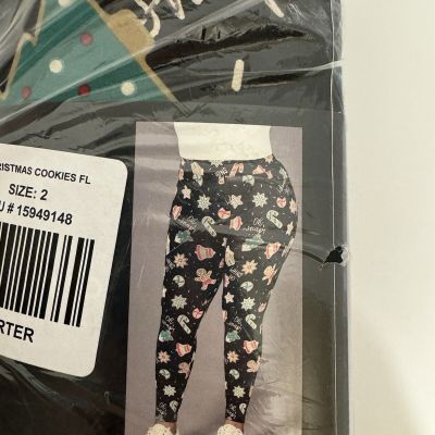 Torrid High Rise Premium Full Length Christmas Cookie Leggings Size 2-18/20 NWT