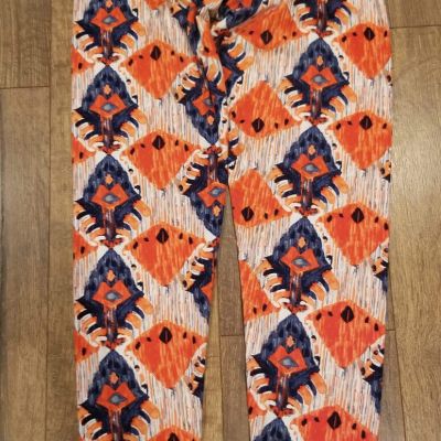 NWOT AGNES & DORA LEGGINGS - SIZE SMALL/MEDIUM - Orange Bright