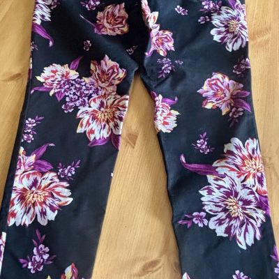 Terra And Sky Floral Jeggings 0x