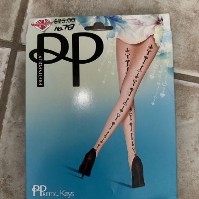 Pretty Polly  Keys Pantyhose One Size