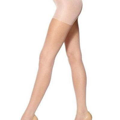 2XL Tamara Pale Control Top Pantyhose Hooters Uniform lt support sheer sexy legs