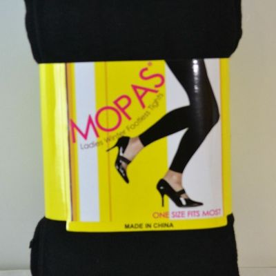 MOPAS LADIES WINTER FOOTLESS TIGHTS, ONE SIZE FITS MOST,STYLE #LT:101