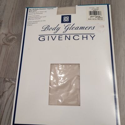 Sale!!! NWT Givenchy BODY GLEAMERS SUPERBE Control Top Pantyhose Sz C Style 156