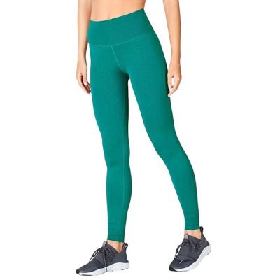 Fabletics Leggings Women's Size Small Dark Jade High Waisted Classic Sculptknit