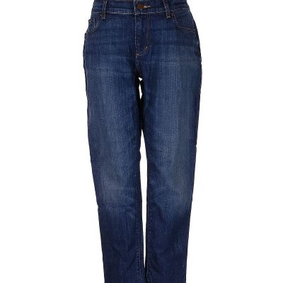 Ann Taylor LOFT Women Blue Jeggings 4