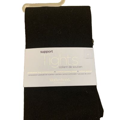 NWT! Motherhood Maternity Black Support Tights - Size A