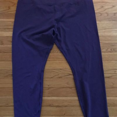 Simply Vera Vera Wang High Rise Live-In Shaping Leggings Purple Women’s sz 2X G5