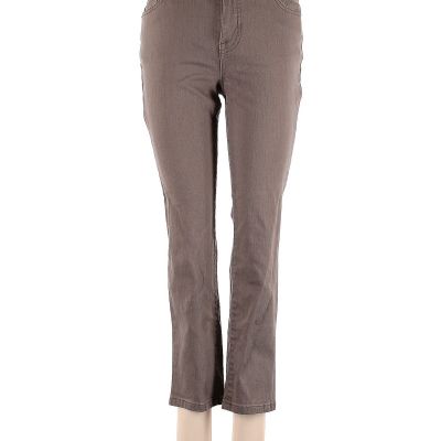 Style&Co Women Brown Jeggings 6 Petites