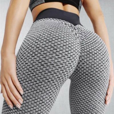 Tiktok Leggings - High Waist Scrunch Ruched Booty Lifting Legging - Size X-Large