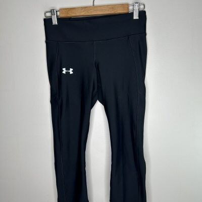 Under Armour Heat Gear Women's Capri Workout Compression Black Size Medium