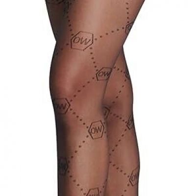 OW COLLECTION Women's Ow Tights Black Size XS/S Denier 25