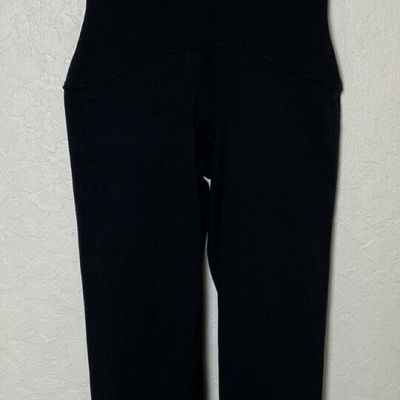 Spanx Black Shaping Capri Leggings High Waist Size Small