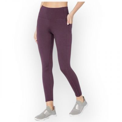 NWT Danskin Women’s Active Tight with Pockets - Winter Plum - Size XXL W79