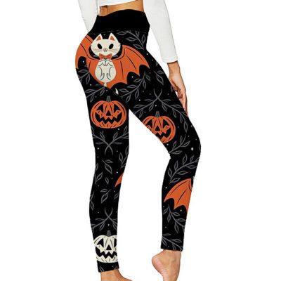 Ladies Yoga Pants Halloween Leggings Women Casual Workout High Waist Jeggings