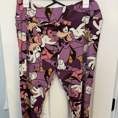 Lularoe Disney Leggings TC Goofy