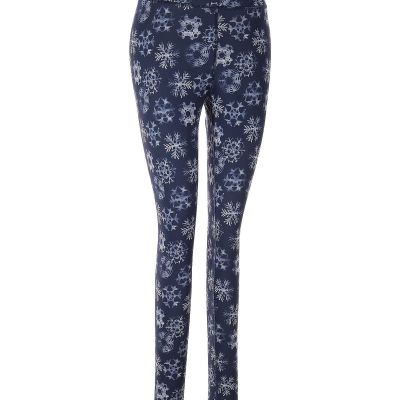 Lands' End Women Blue Leggings XS