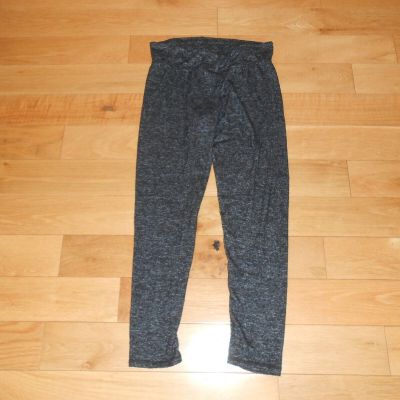 Warm Essentials By Cuddl Dudds  Gray &  Black Base Layer Bottoms  Size Medium