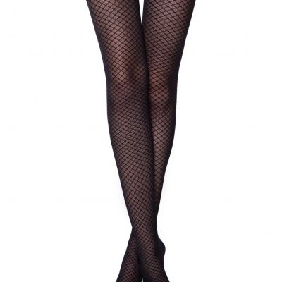 Conte Club 30 Den - Fantasy Dense Women's Tights with geometric pattern 21?-94??